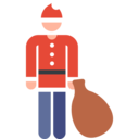man,people,party,humanpictos,costume,christmas,xmas,santa claus